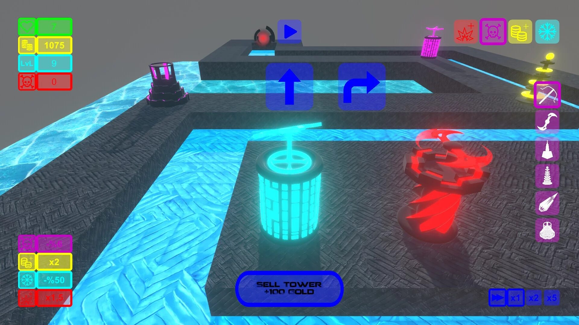 Изображение игры: The Line TD