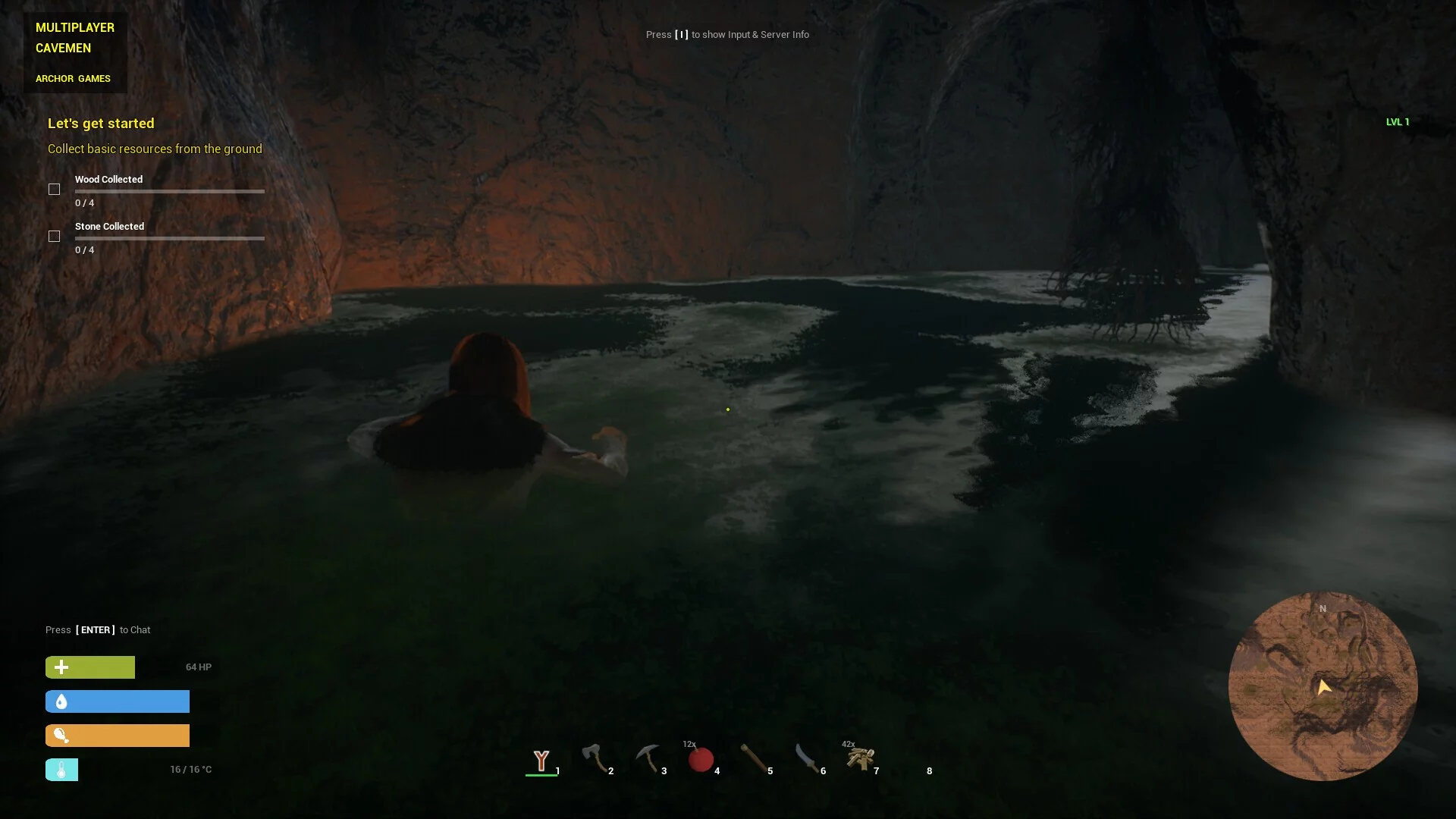 Изображение игры: MULTIPLAYER CAVEMEN