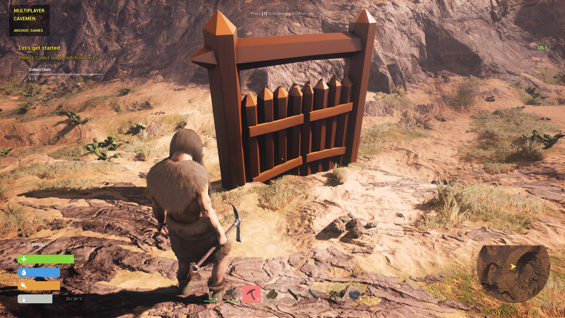 Изображение игры: MULTIPLAYER CAVEMEN