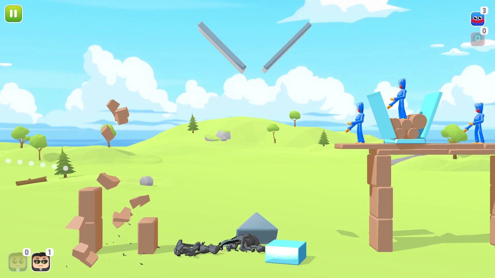 Изображение игры: Let's Catapult