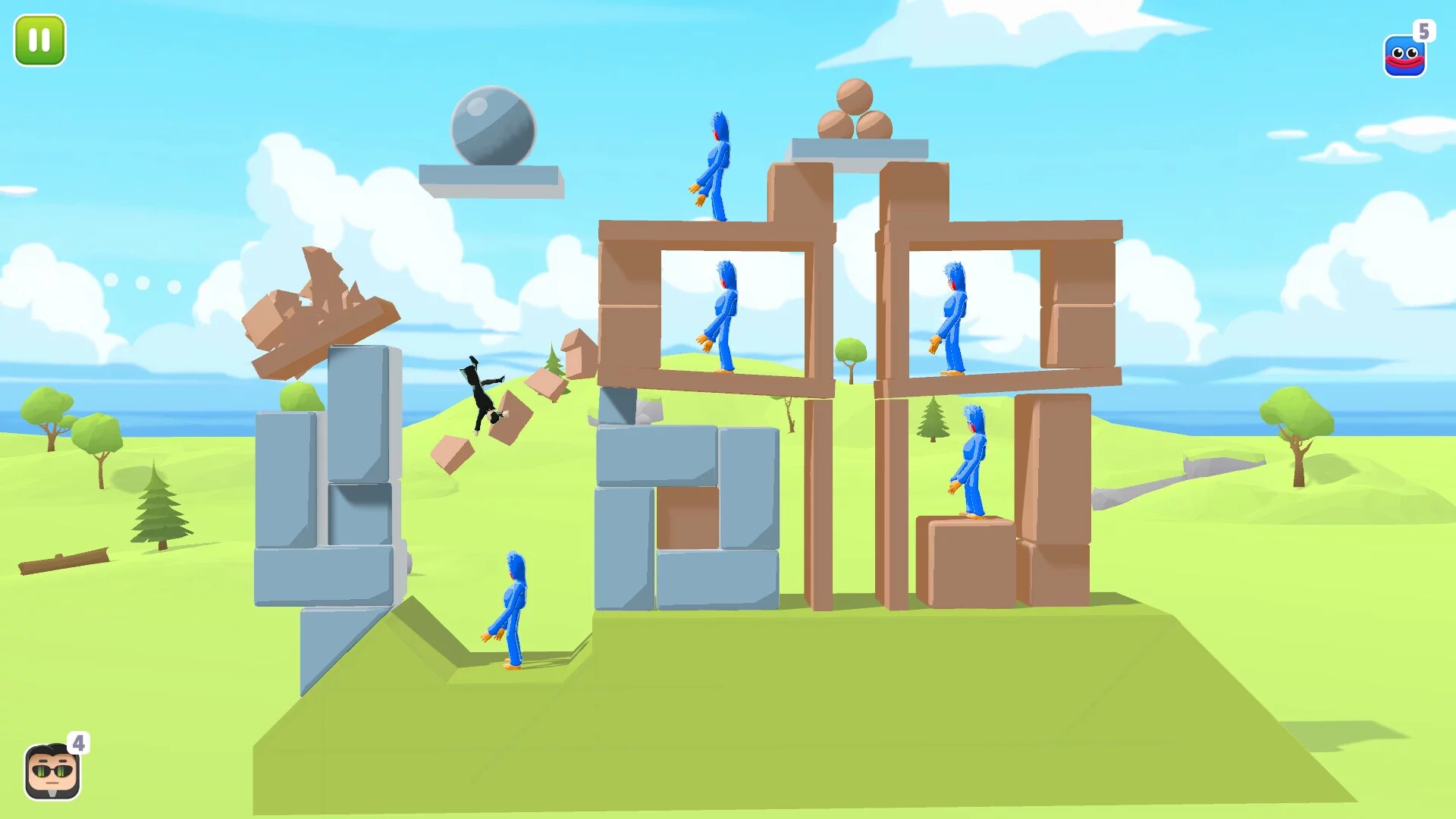 Изображение игры: Let's Catapult
