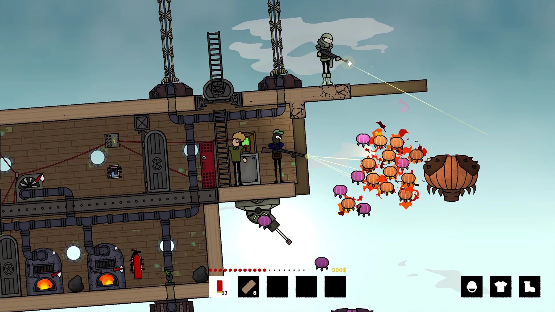 Изображение игры: Clouds Ahoy!
