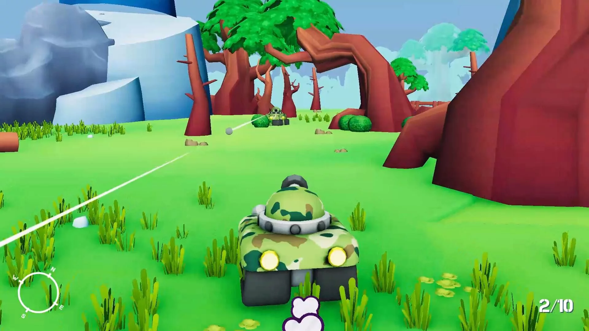 Изображение игры: Adventure Tanks