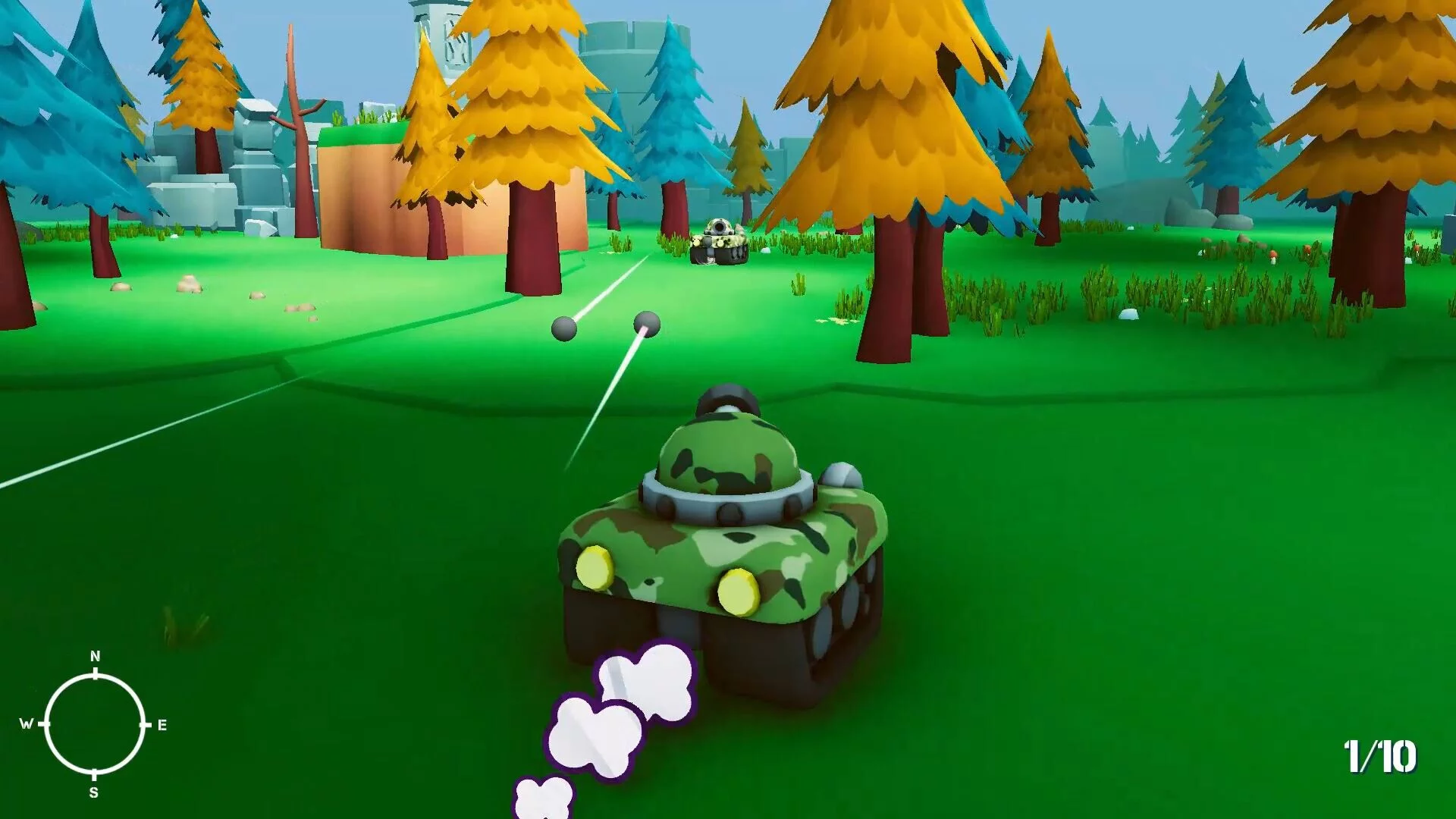 Изображение игры: Adventure Tanks