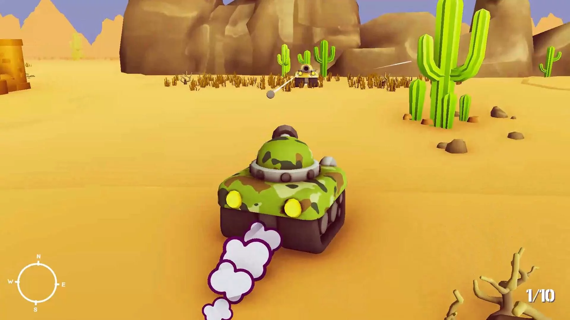 Изображение игры: Adventure Tanks