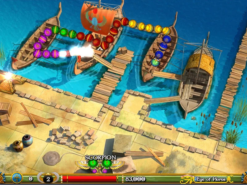 Изображение игры: Luxor: 5th Passage