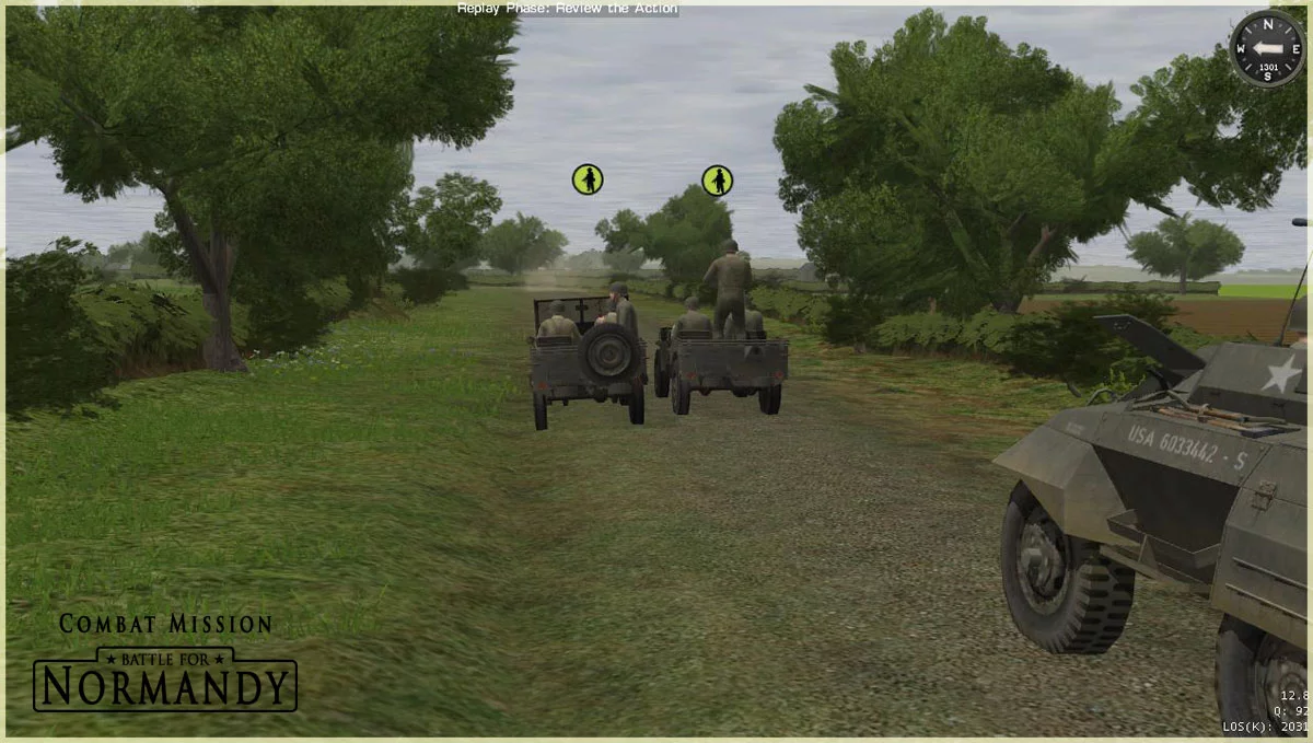 Изображение игры: Combat Mission: Battle for Normandy