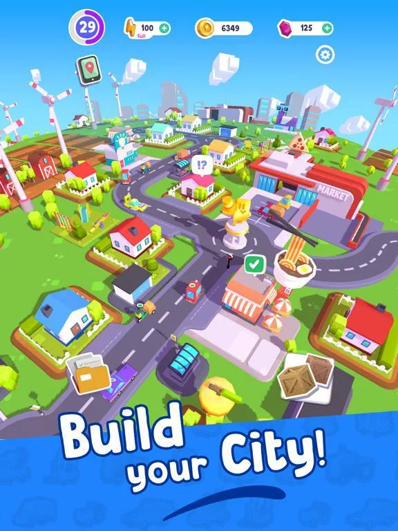 Изображение игры: Merge Mayor - Idle Village