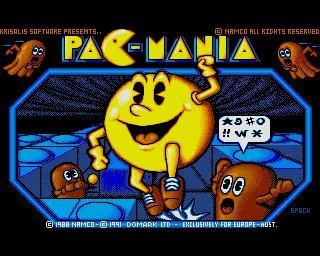Изображение игры: Pac-Mania