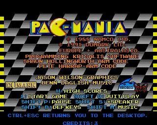 Изображение игры: Pac-Mania
