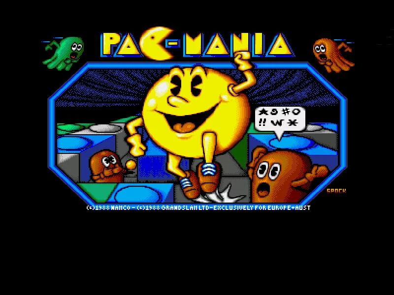 Изображение игры: Pac-Mania