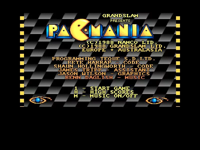 Изображение игры: Pac-Mania