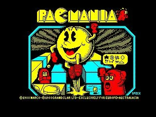 Изображение игры: Pac-Mania