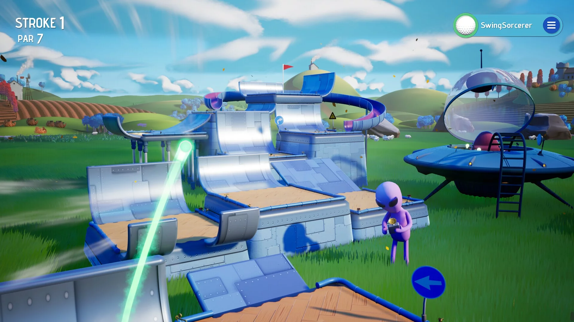 Изображение игры: Minigolf Galaxy