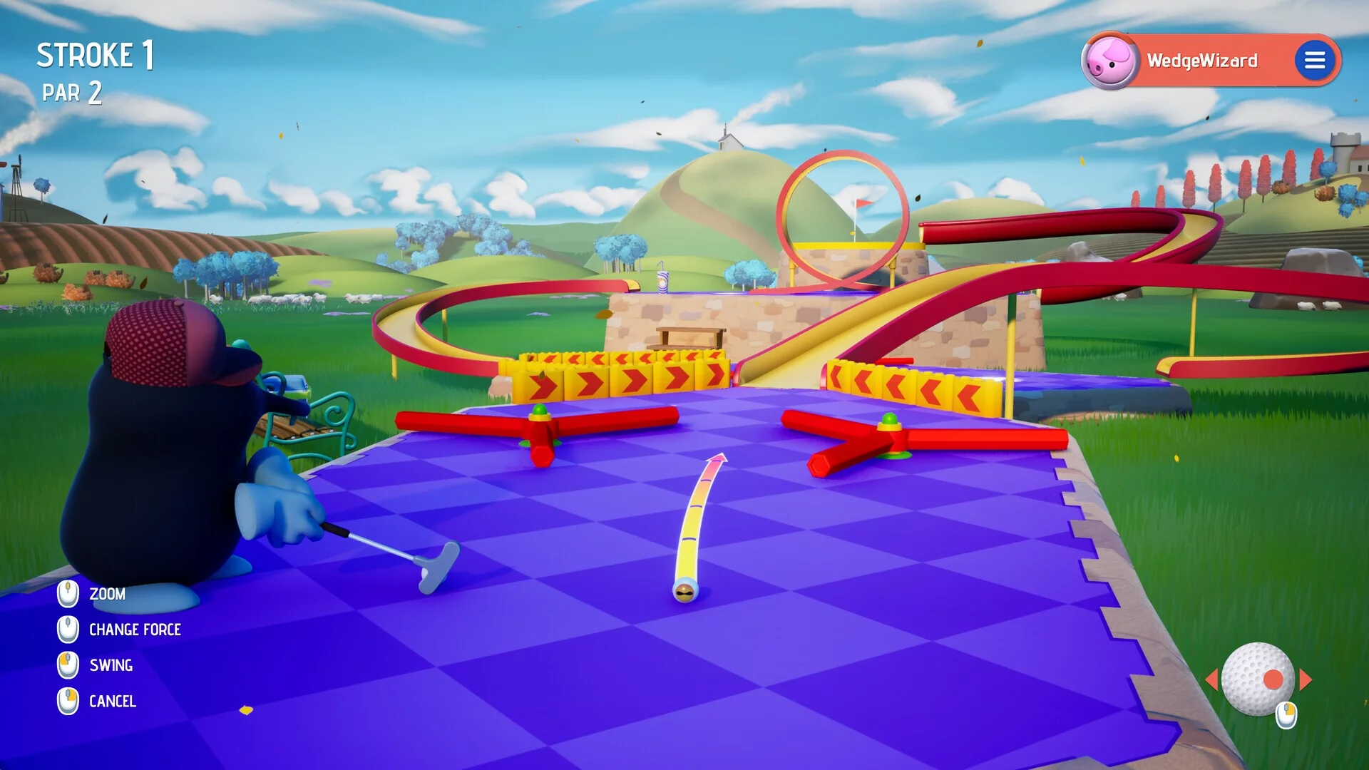Изображение игры: Minigolf Galaxy