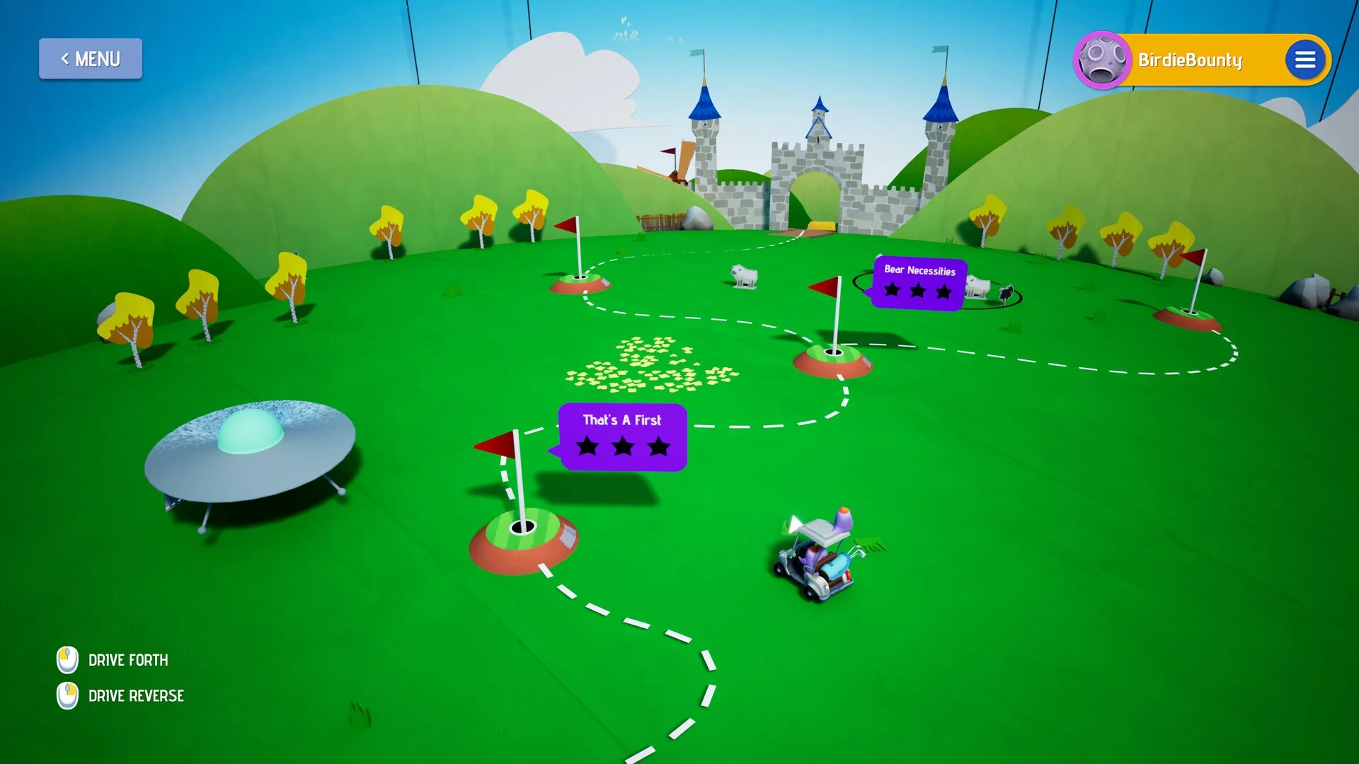 Изображение игры: Minigolf Galaxy