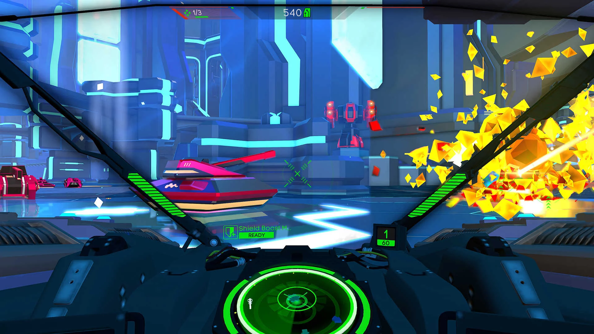 Изображение игры: Battlezone