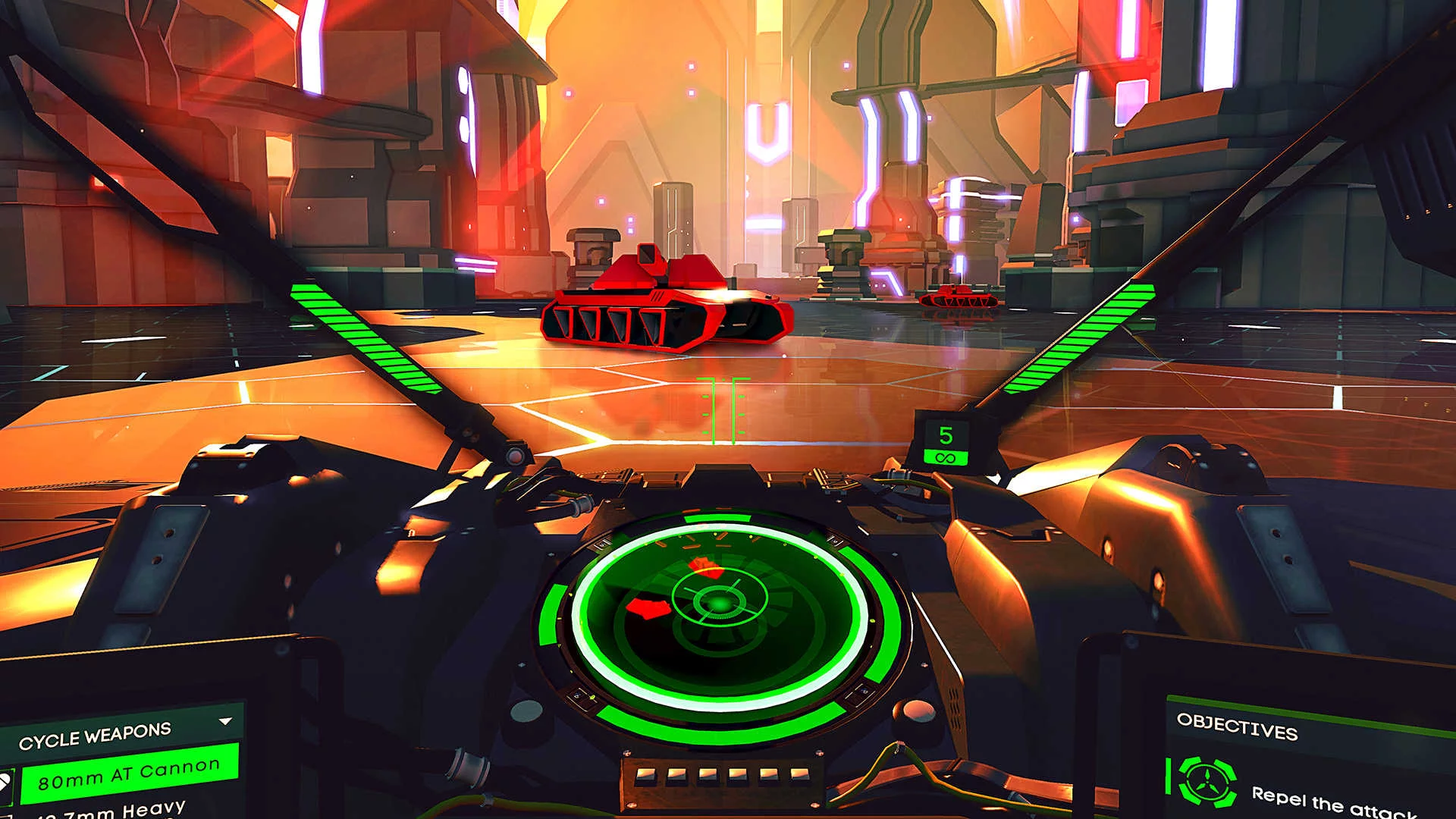 Изображение игры: Battlezone