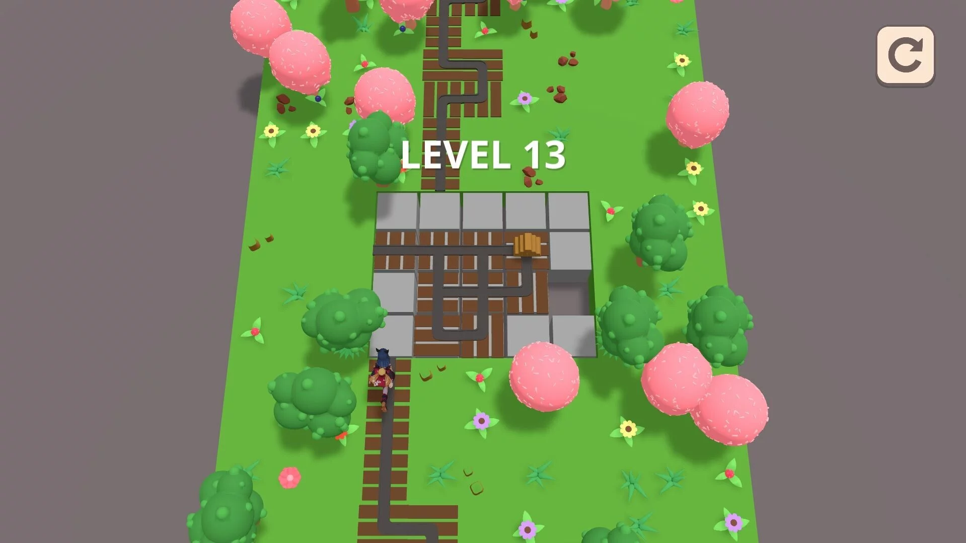 Изображение игры: Ninja Forest Maze