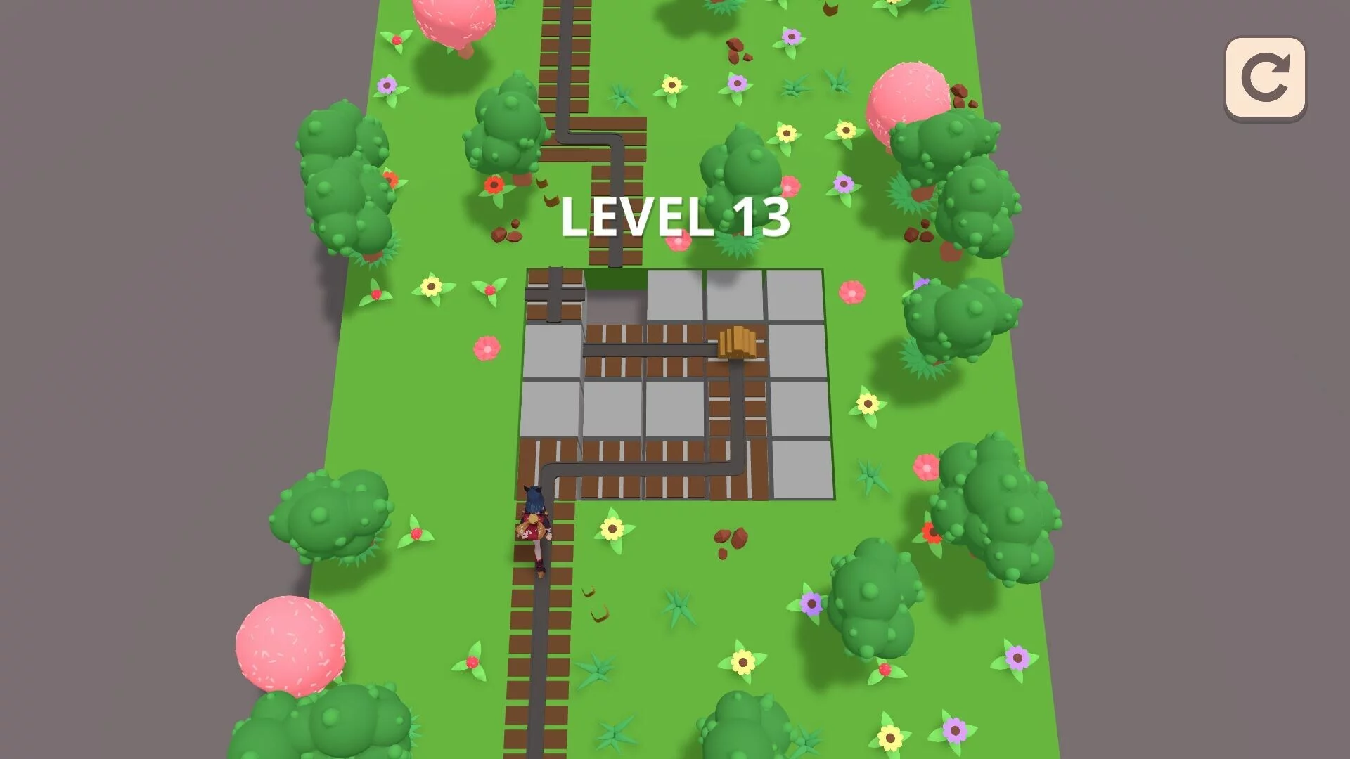 Изображение игры: Ninja Forest Maze