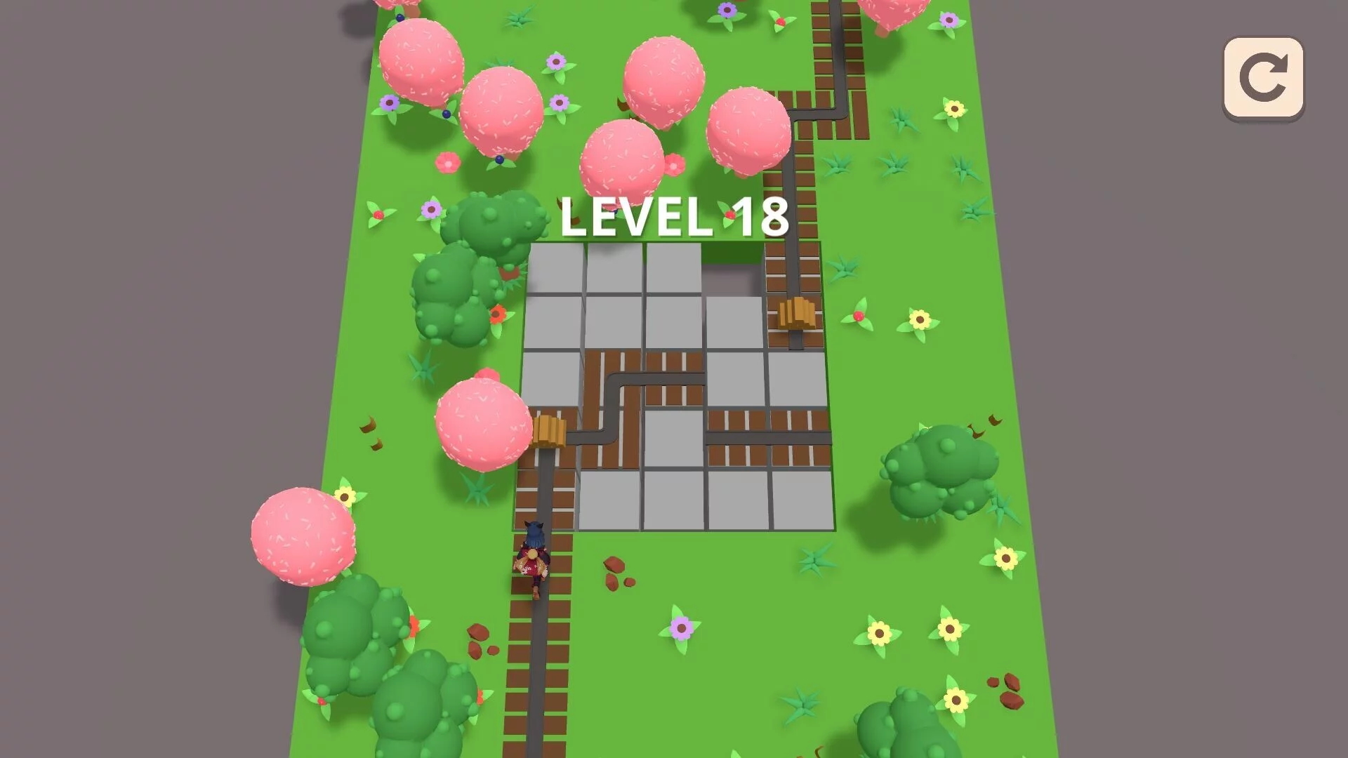 Изображение игры: Ninja Forest Maze