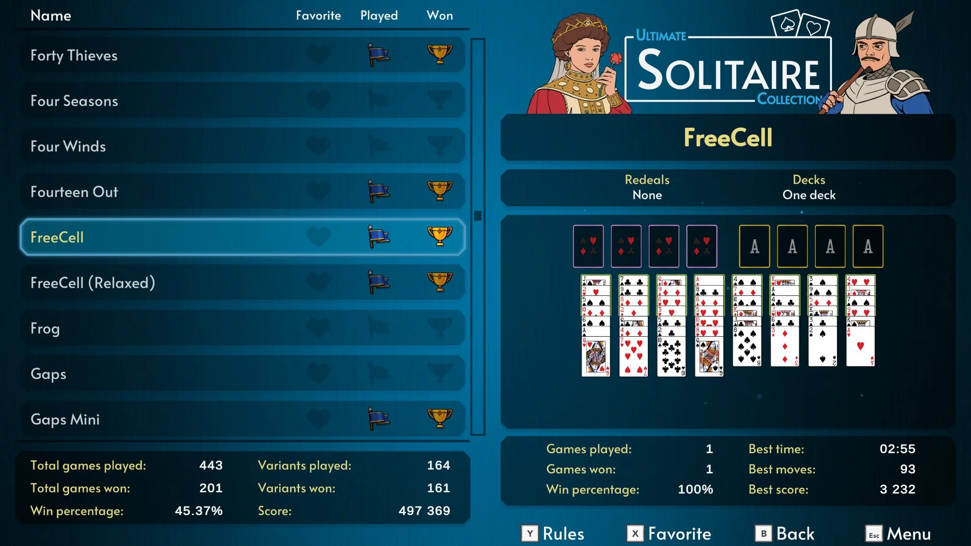Изображение игры: Ultimate Solitaire Collection