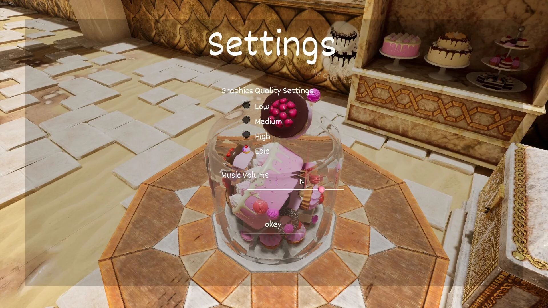 Изображение игры: Cake Game