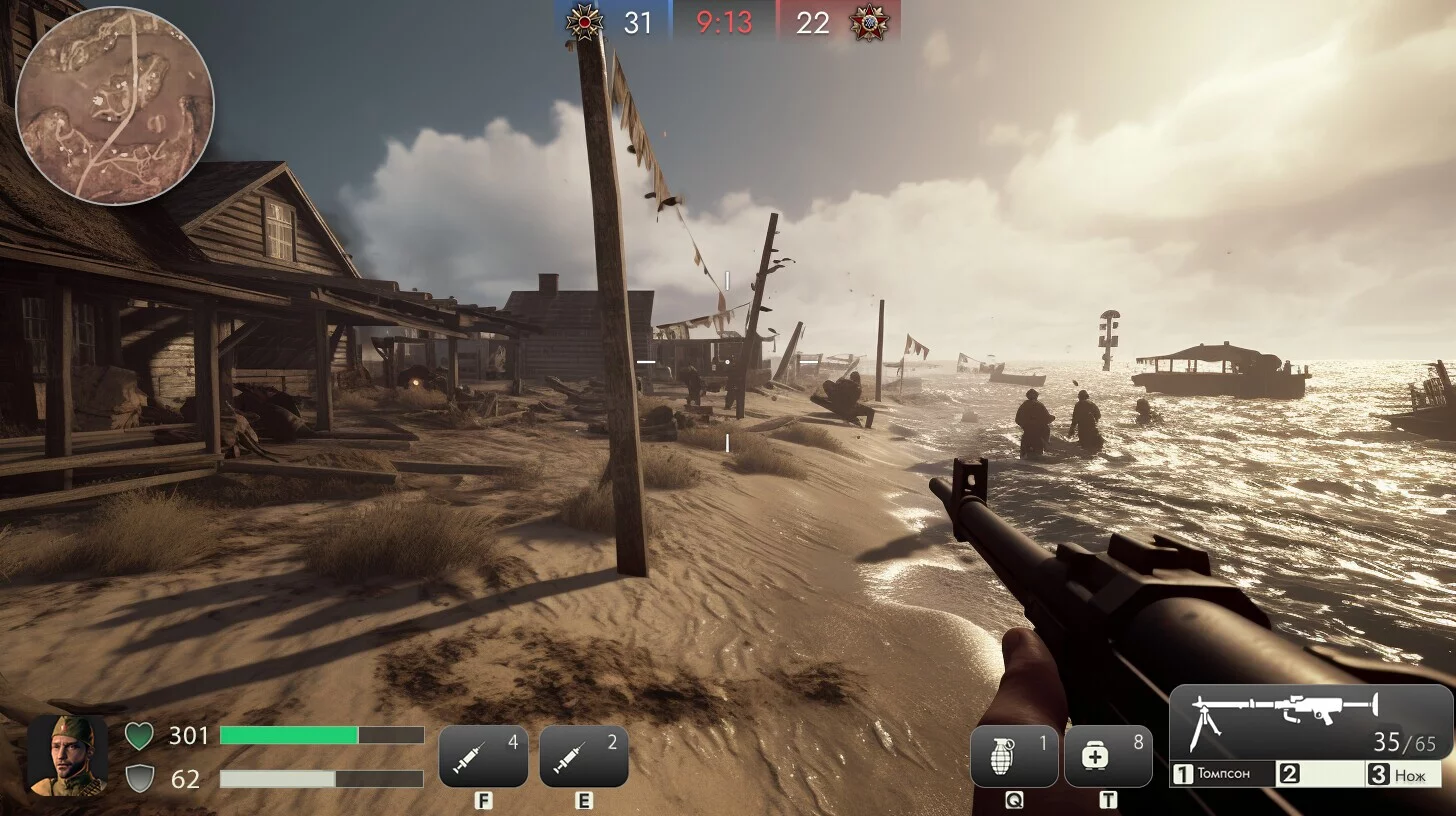 Изображение игры: Frontline 1942: Battles of the World War 2