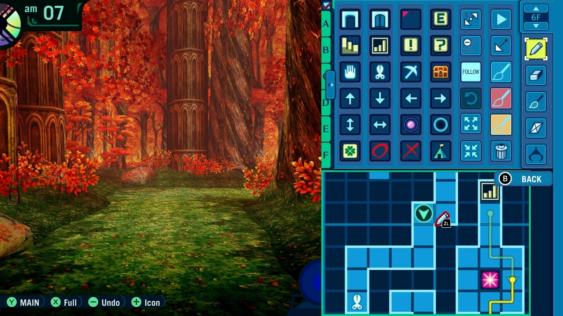 Изображение игры: Etrian Odyssey II HD