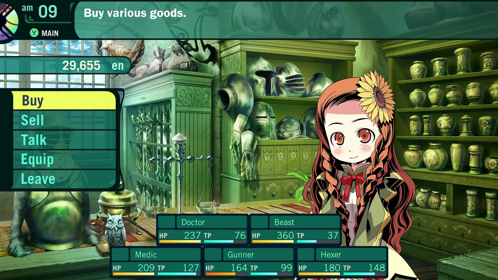 Изображение игры: Etrian Odyssey II HD