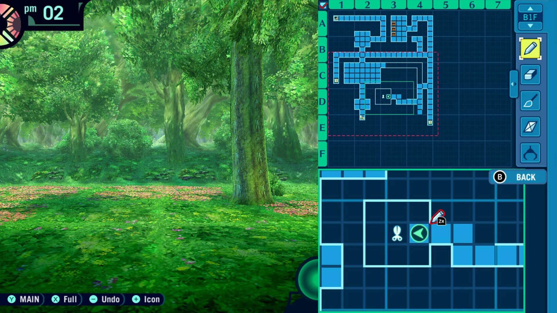 Изображение игры: Etrian Odyssey HD