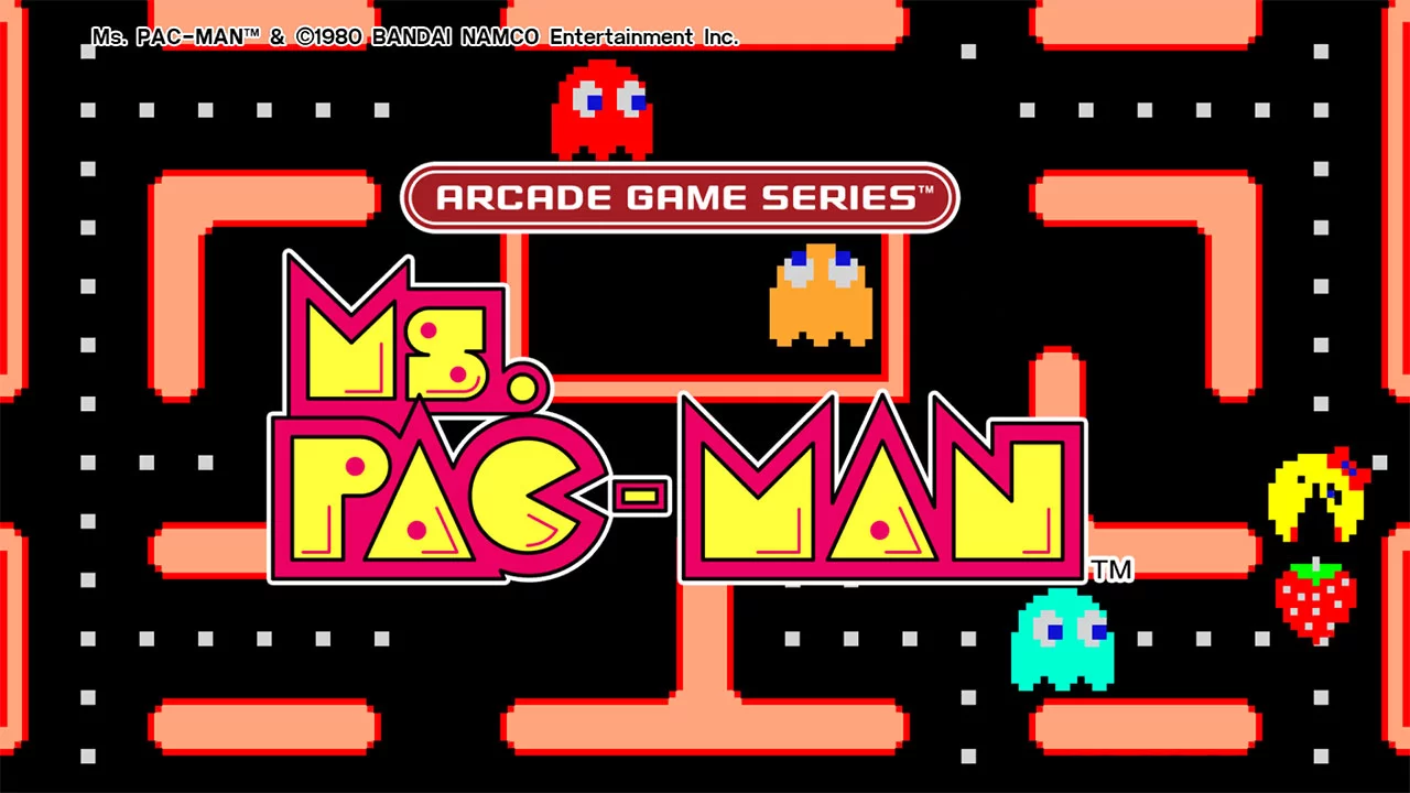 Изображение игры: ARCADE GAME SERIES: Ms. PAC-MAN