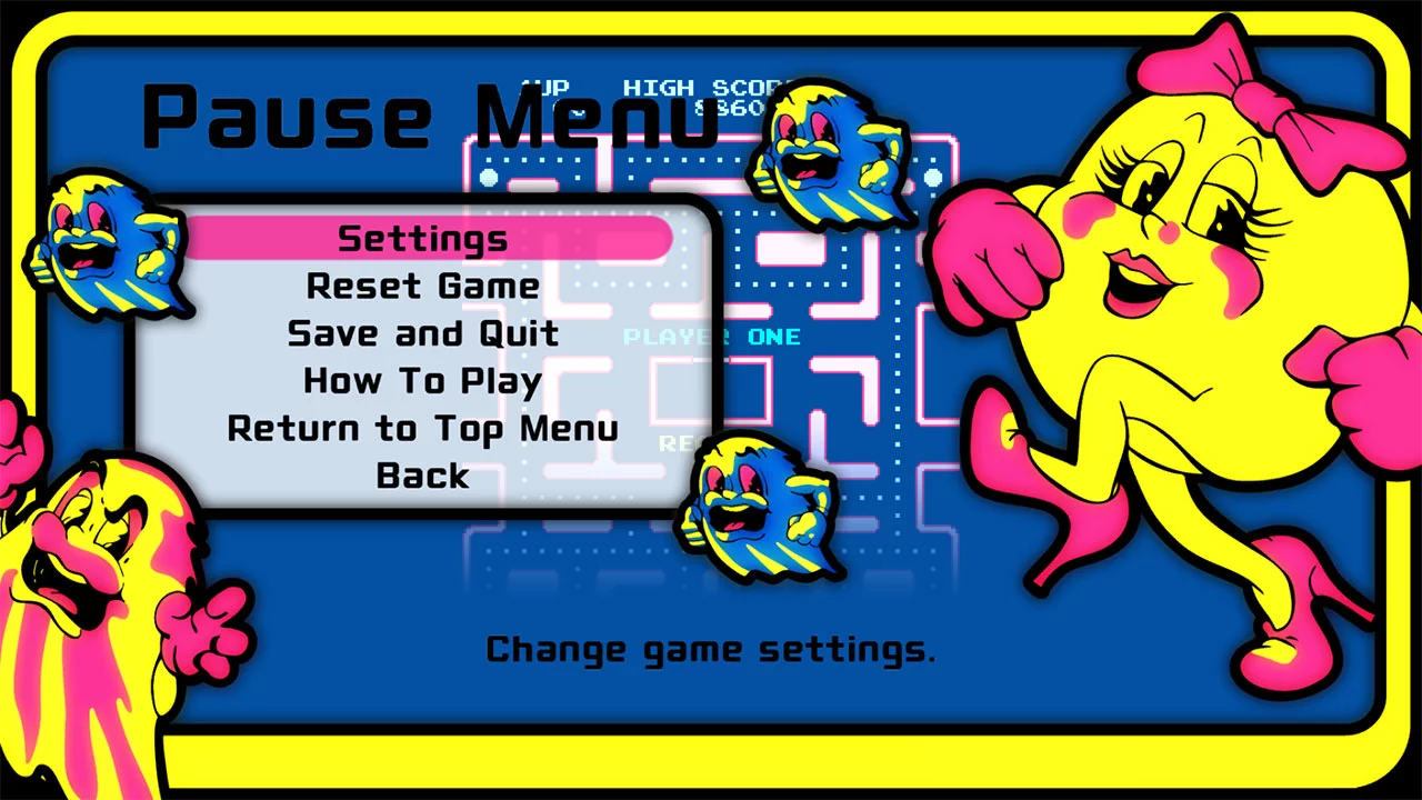 Изображение игры: ARCADE GAME SERIES: Ms. PAC-MAN