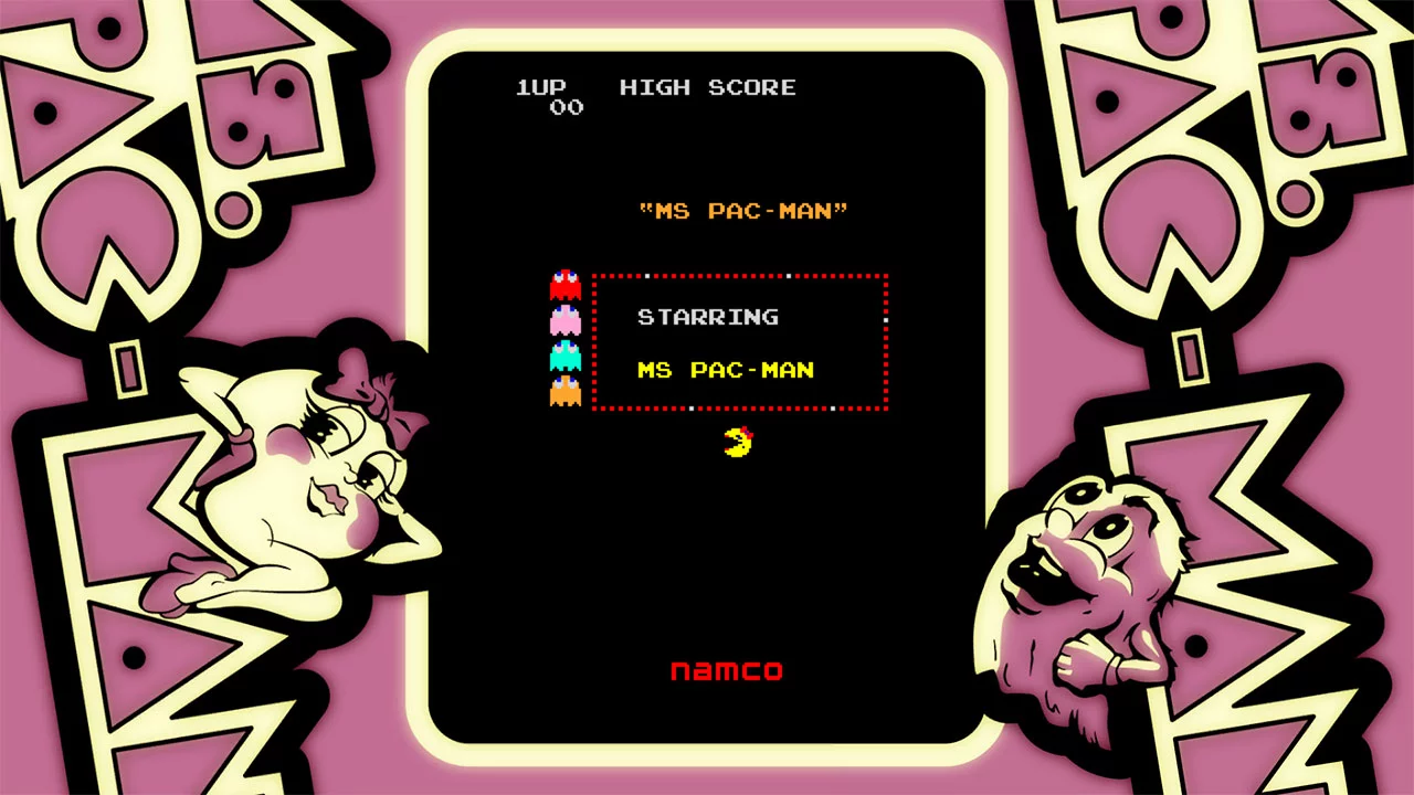 Изображение игры: ARCADE GAME SERIES: Ms. PAC-MAN