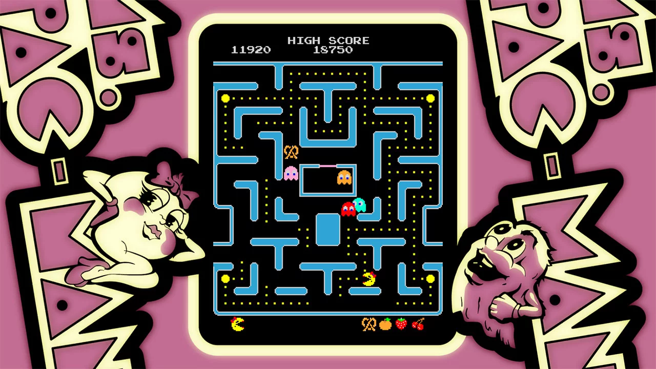 Изображение игры: ARCADE GAME SERIES: Ms. PAC-MAN
