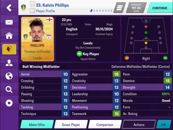 Изображение игры: Football Manager 2020 Mobile