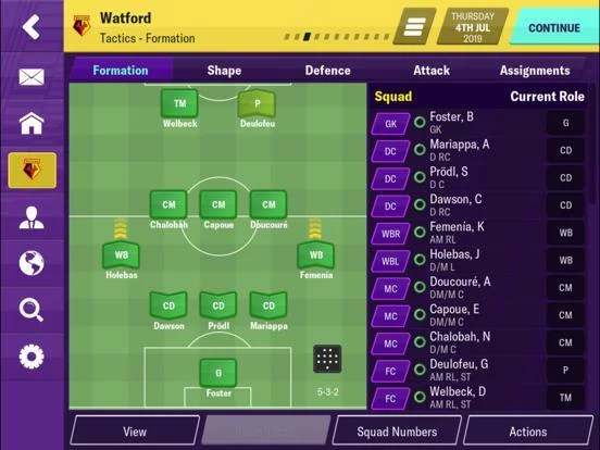 Изображение игры: Football Manager 2020 Mobile