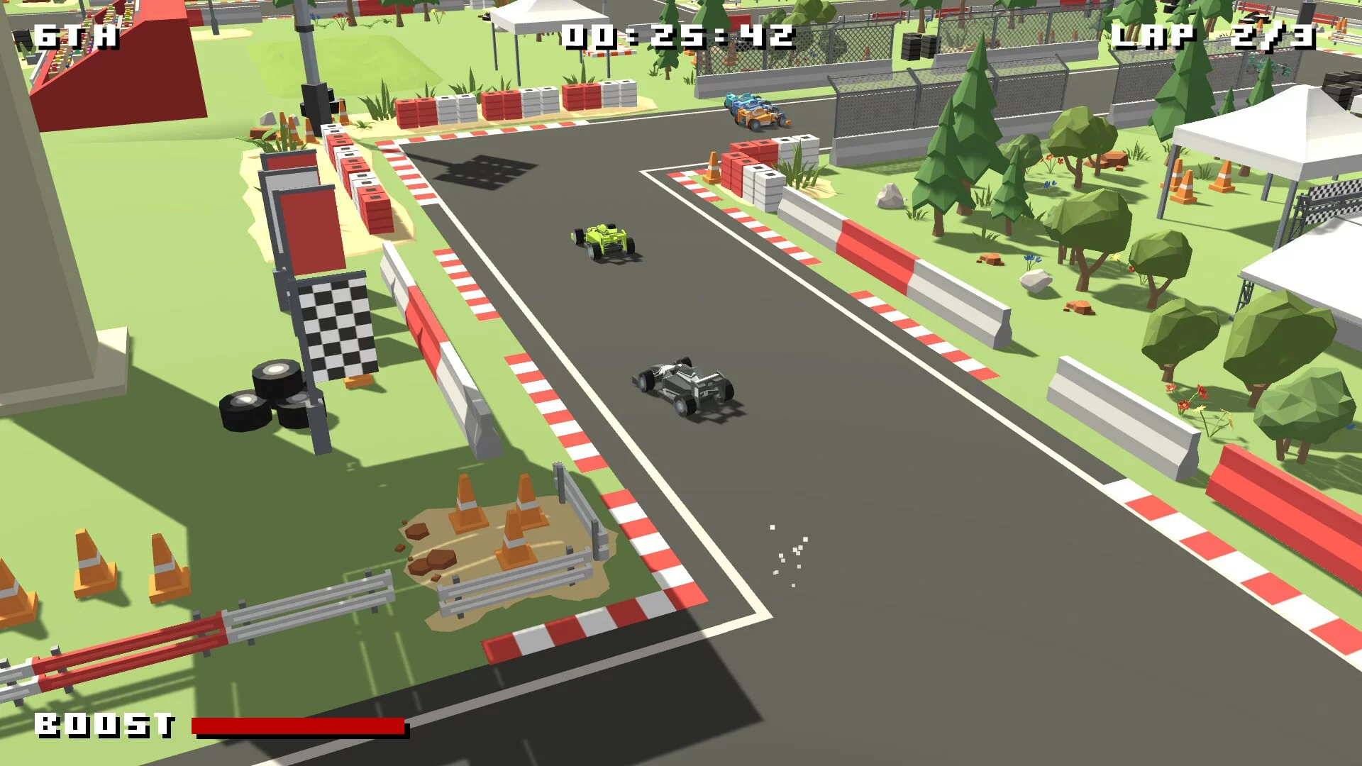 Изображение игры: Formula Bit Racing