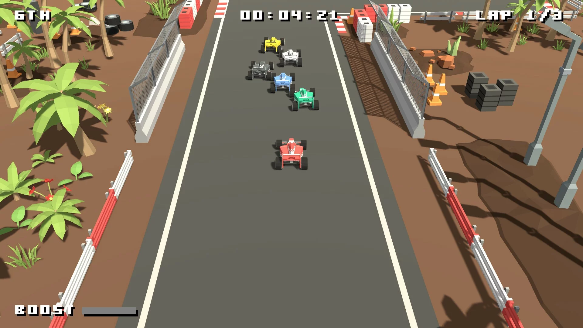 Изображение игры: Formula Bit Racing