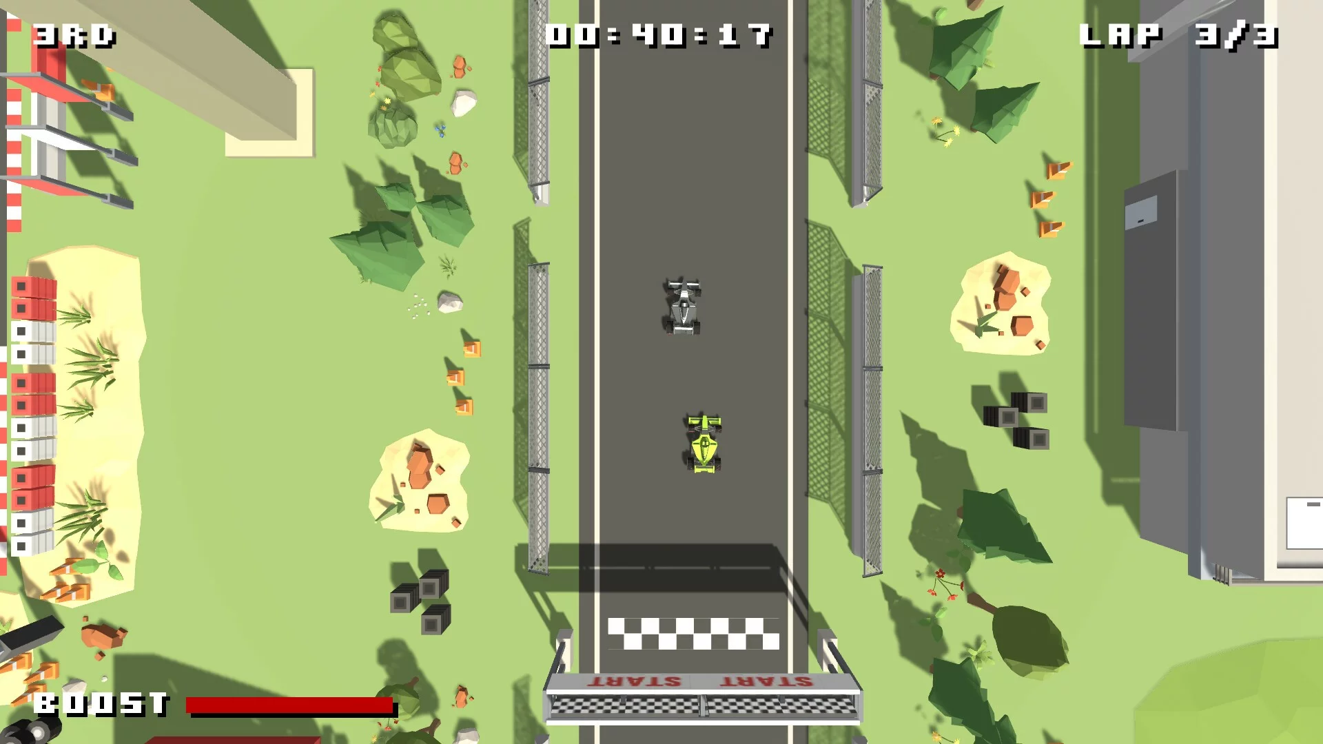 Изображение игры: Formula Bit Racing