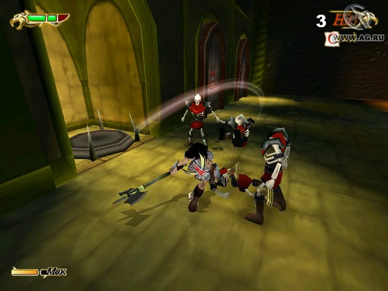 Изображение игры: KAAN: Barbarian's Blade