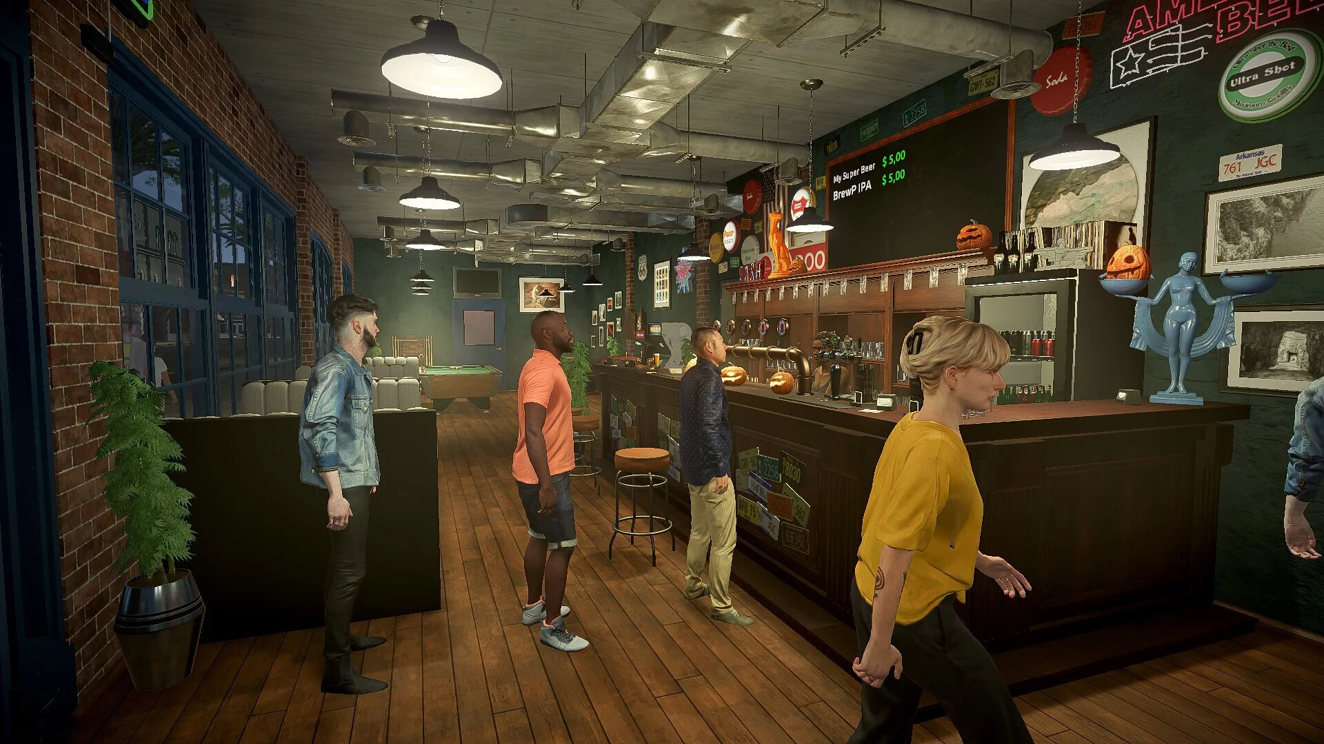 Изображение игры: Brewpub Simulator