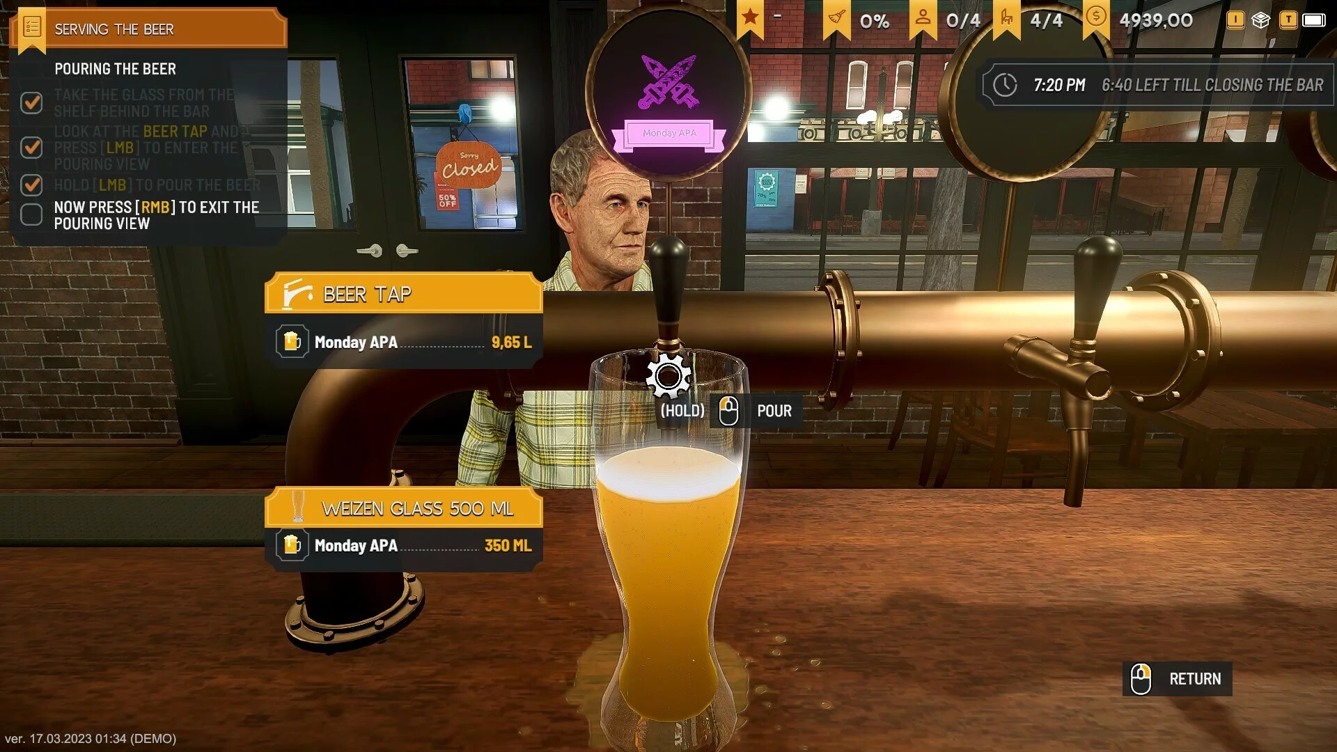 Изображение игры: Brewpub Simulator