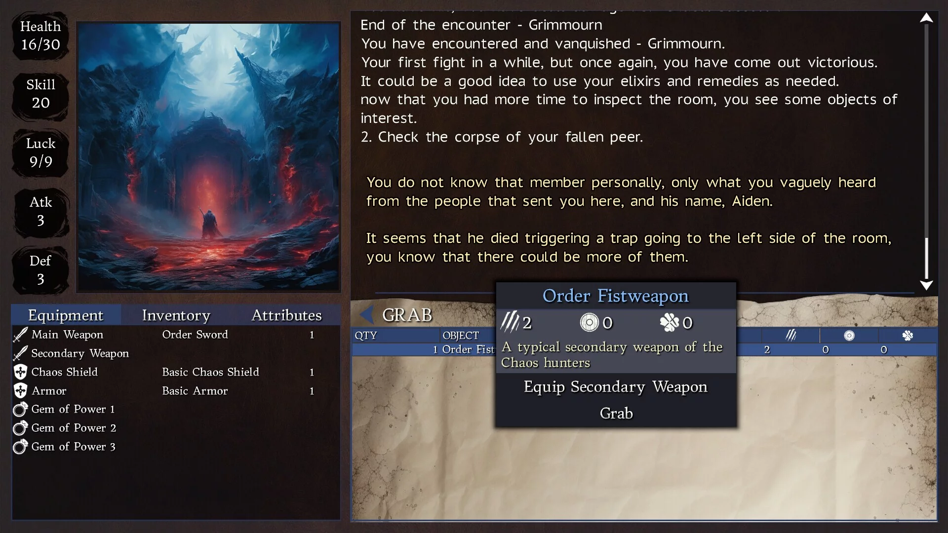 Изображение игры: Tome of Fates