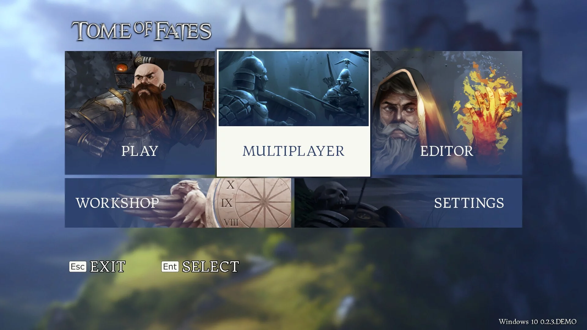 Изображение игры: Tome of Fates