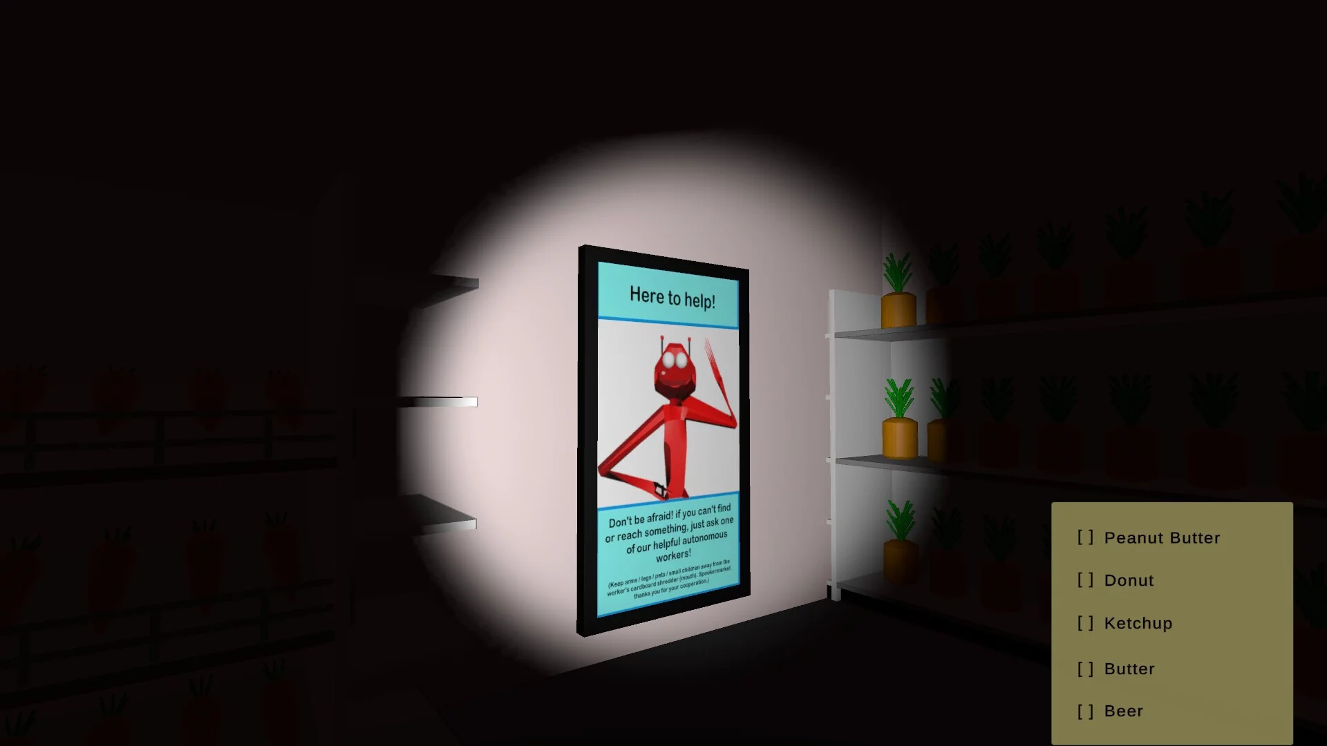 Изображение игры: Spookermarket