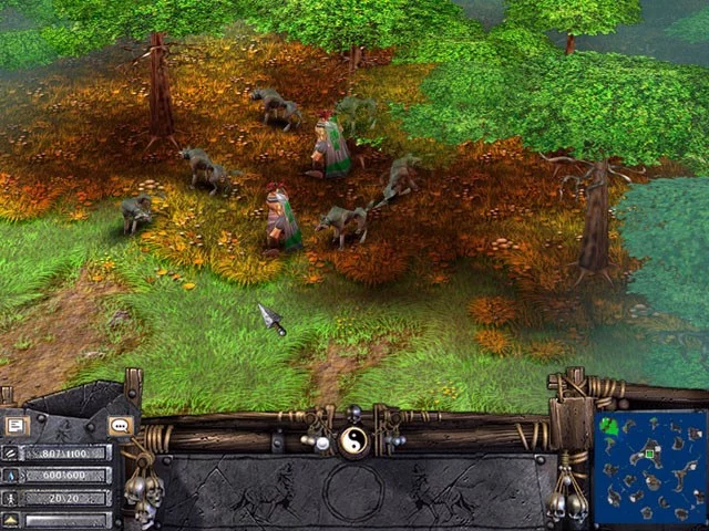 Изображение игры: Battle Realms (+ Winter of the Wolf)