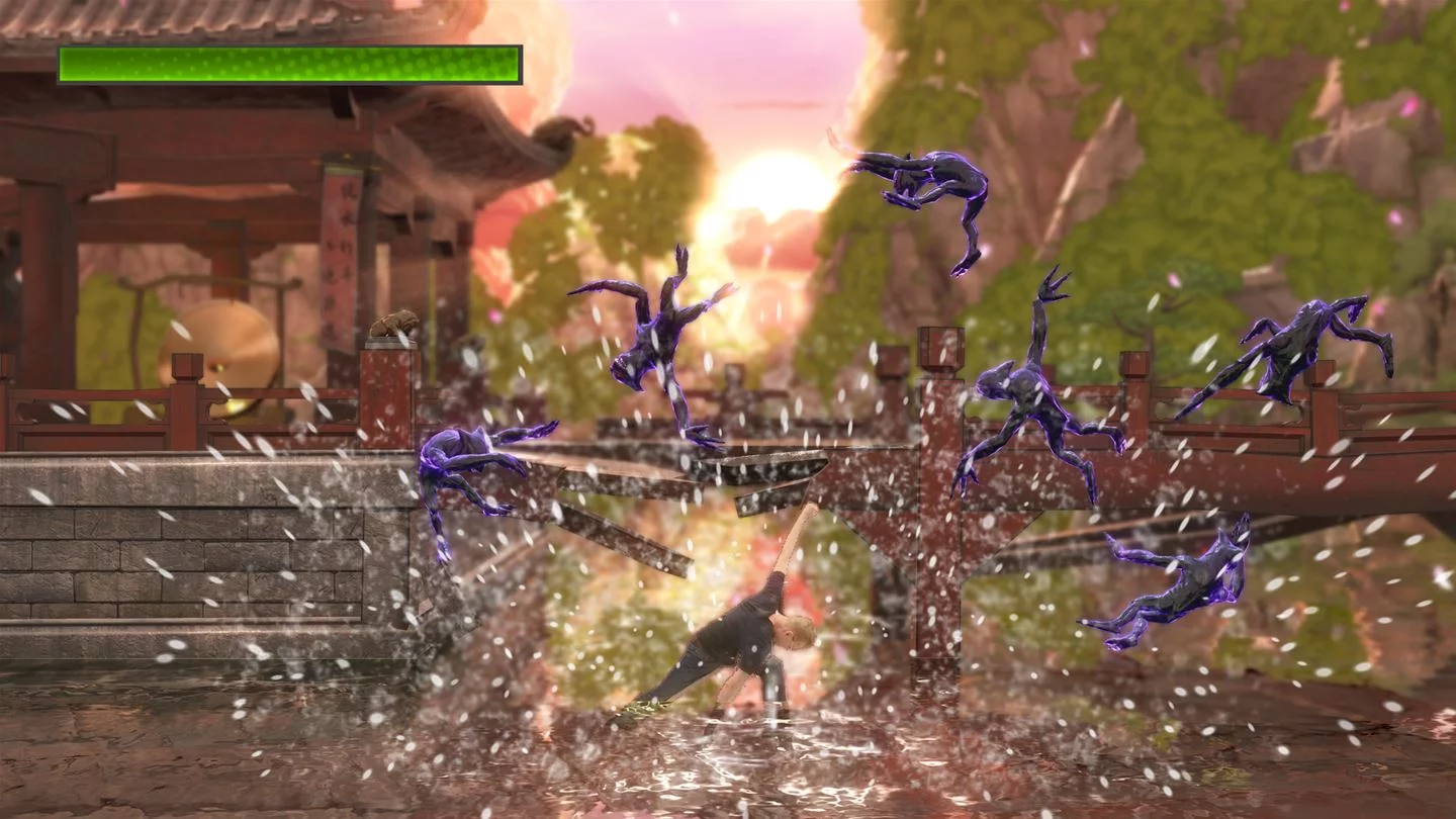 Изображение игры: Kung-Fu for Kinect