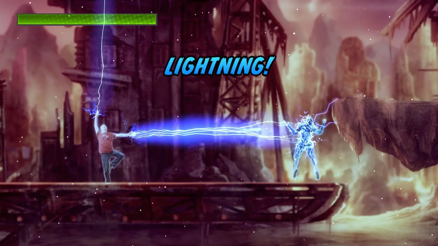 Изображение игры: Kung-Fu for Kinect