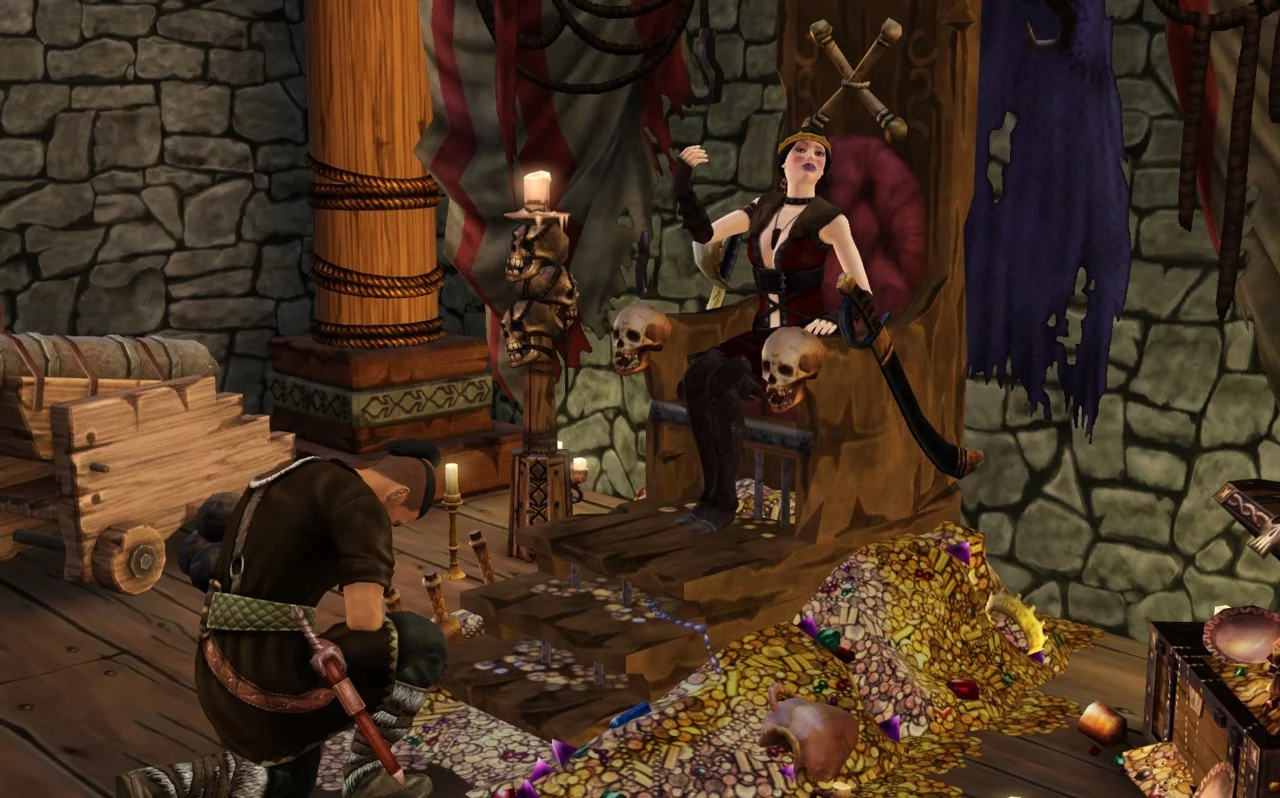 Изображение игры: The Sims Medieval: Pirates and Nobles